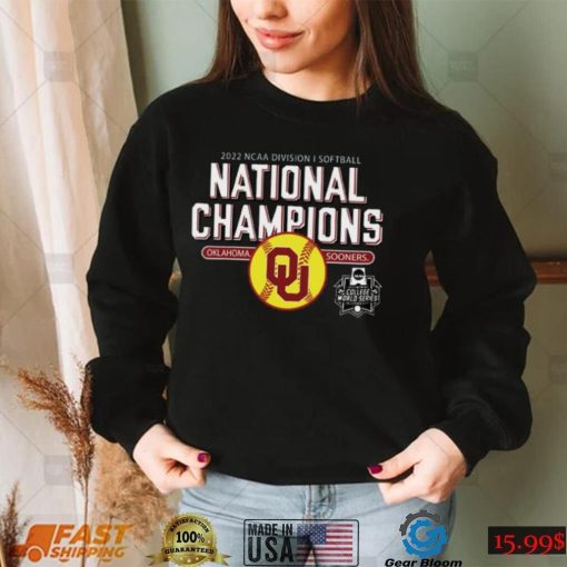 Champions Oklahoma Sooners Softball 2022 Sweatshirt