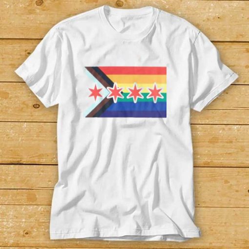 Chicago Progress Pride Flag Shirt