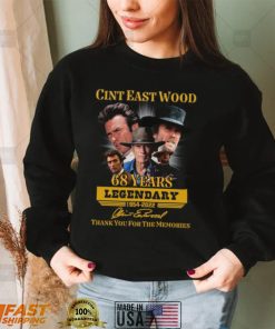 Clint Eastwood 68 years legendary 1954 2022 t shirt