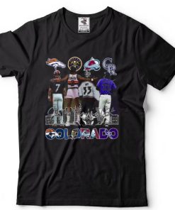 Colorado Sports team signatures Shirt