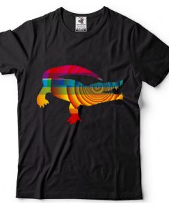 Colorful Alligator Crocodile Animal Reptile LGBT Rainbow Shirt 1