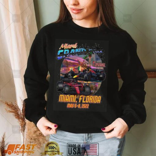 Miami Grand Prix 2022 Vintage Shirt Driver Racing Championship Formula