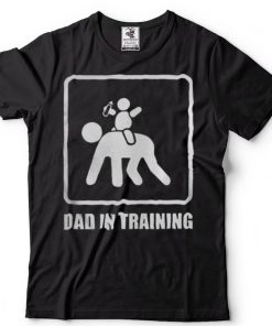 Dad in training shirts