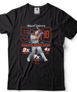 Detroit Tigers 3000 Hits Club 6 Al Kaline_24 Cabrera signatures shirt