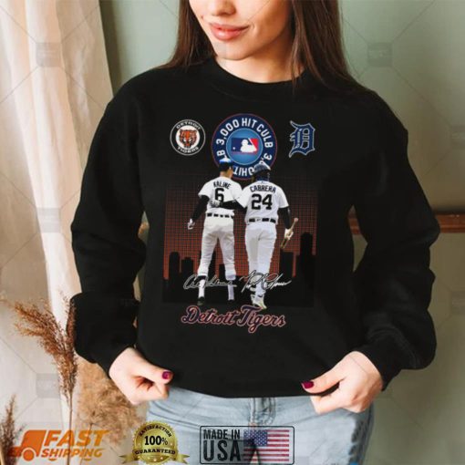 Detroit Tigers 3000 Hits Club shirts