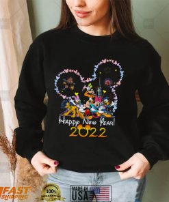 Disney Mickey Mouse And Friends Happy New Year 2022 Shirt