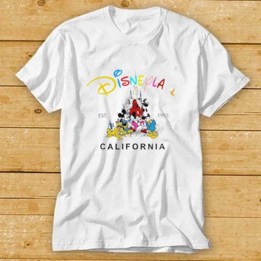 Disneyland California Disney Cartoon Est 1955 T Shirt