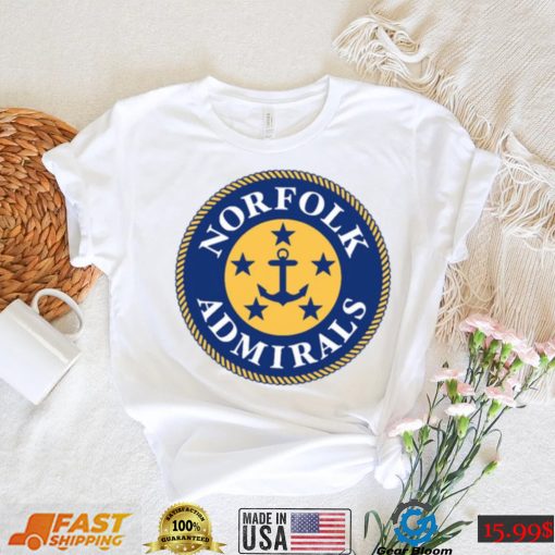 Echl Norfolk Admirals Logo Shirts