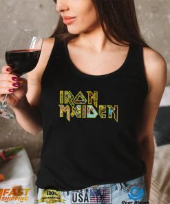 Eddie Logo Artwork Iron Maiden Band Unisex T Shirt