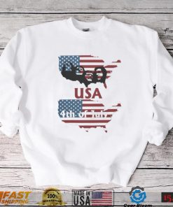 Fourth of July USA flag T Shirt, United States of America USA T Shirt, Love USA T Shirt