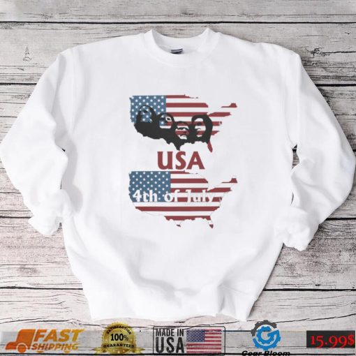 Fourth of July USA flag T Shirt, United States of America USA T Shirt, Love USA T Shirt