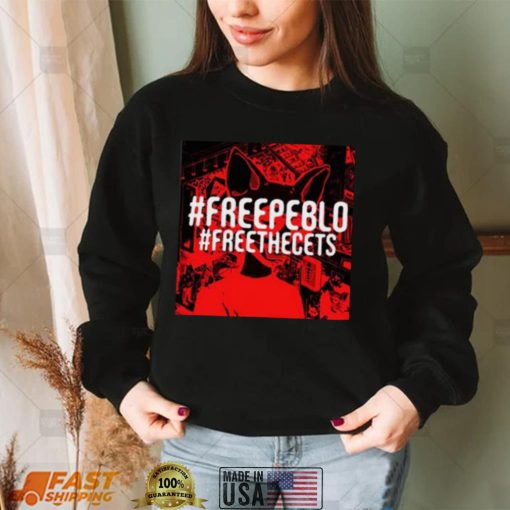 Free Peblo Free The Cets Twitter Unisex T Shirt