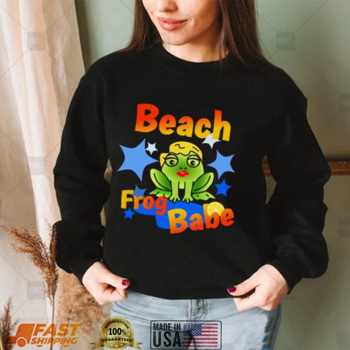 Frog At The Beach shirt