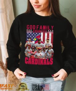 God family Country Adam Wainwright St Louis Cardinals T Shirt