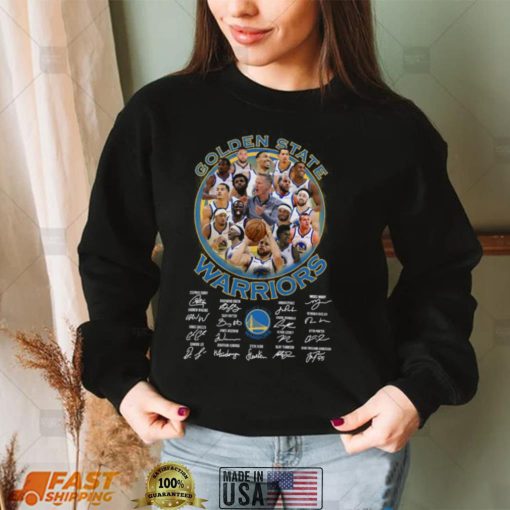 Golden State Warriors legends signatures shirt