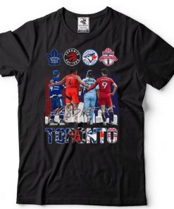 Guerrero Toronto Blue Jays Matthews Toronto Maple Leafs Barnes Toronto Raptors Jiménez Toronto FC Signatures Shirt