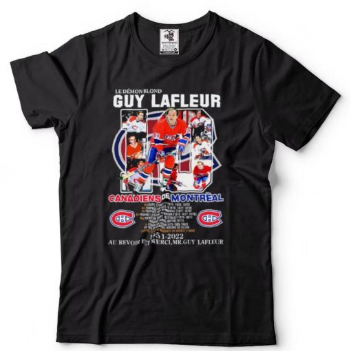 Guy Lafleur Montreal Canadiens 1951 2022 memories T Shirt