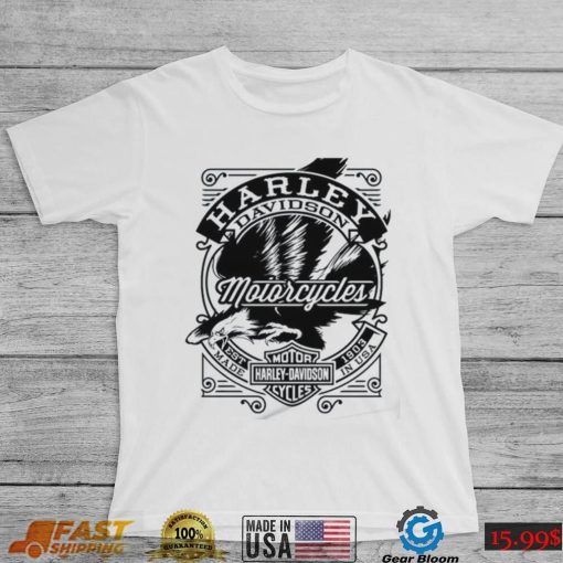 Harley Davidson Motorcycles Eagle T Shirt