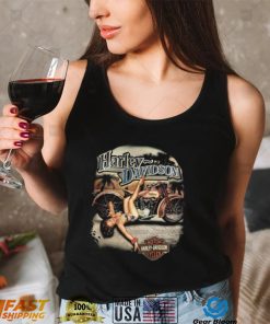 Harley Davidson Sexy Girl T Shirt