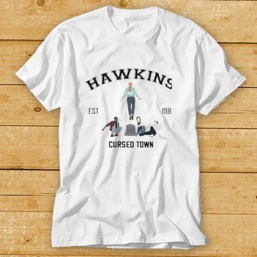 Hawkins est 1983 Cursed Town shirt