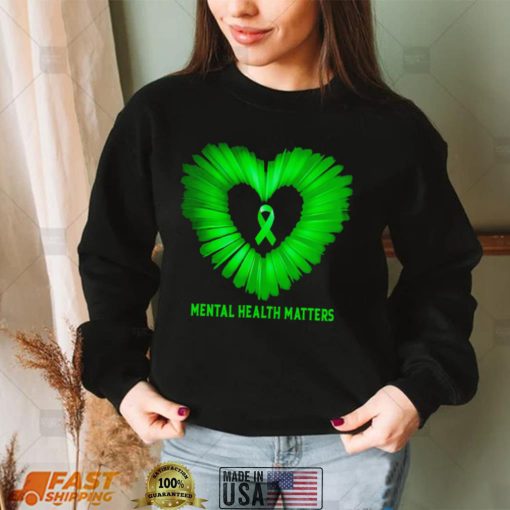 Heart Mental Health Awareness shirt