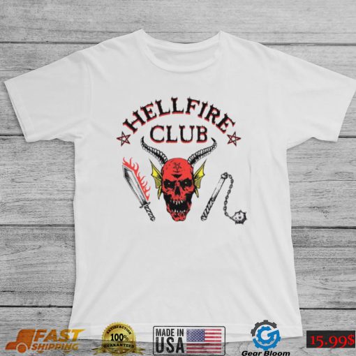 Hellfire Club Baseball Stranger Things Tee