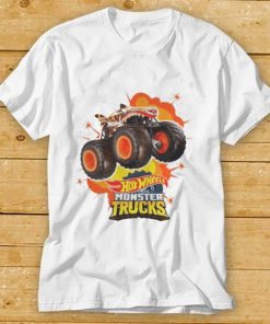 Hot Wheels Monster Trucks Tiger Shark Shirts