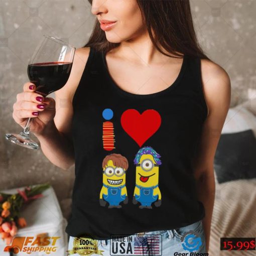 I Love Minions Smile T Shirt