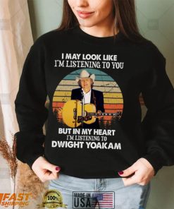 I May Look Like Im Listening To Dwight Yoakam Vintage Essential T Shirt