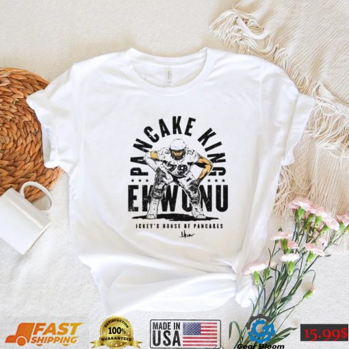 Ickey Ekwonu Carolina Pancake King signature shirt