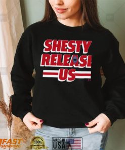 Igor Shesterkin Shesty Release Us Nhl Shirt