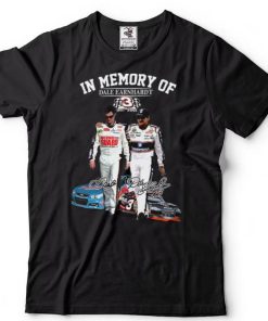 In Memory Of Dale Earnhardt Signatures t Shirt