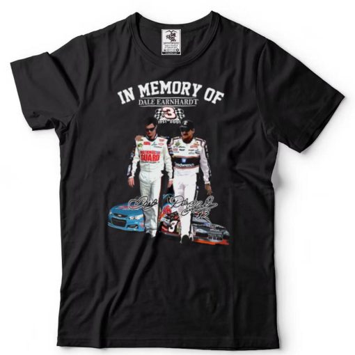 In Memory Of Dale Earnhardt Signatures t Shirt