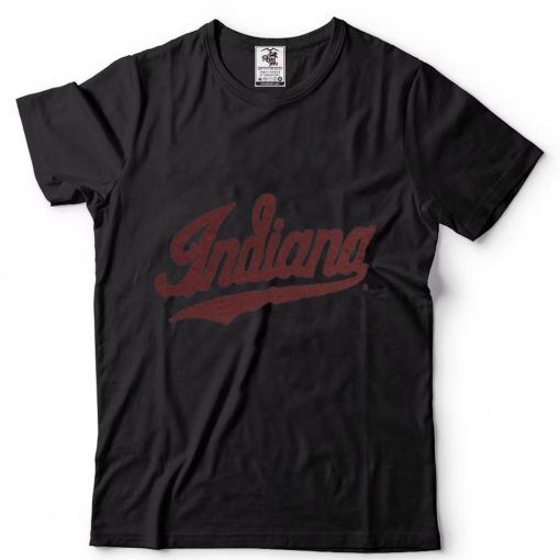 Indiana University Script Logo T Shirt