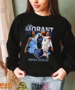 Ja Morant Memphis Grizzlies signature t shirt