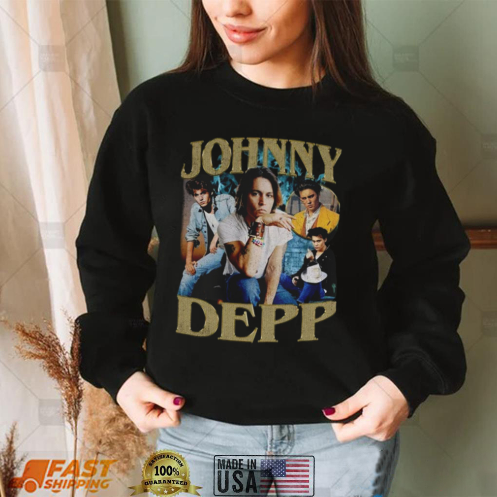 Johnny Depp Vintage Bootleg 90s T Shirt