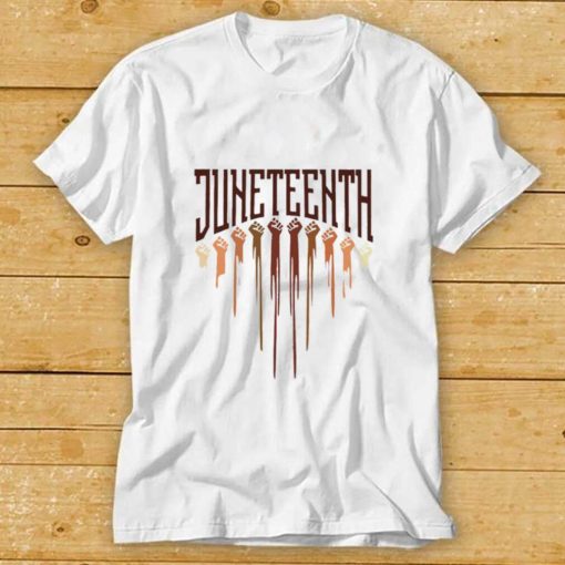 Juneteenth Raised Fists shirt