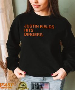 Justin Fields Hits Dingers T Shirt