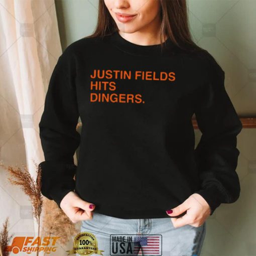 Justin Fields Hits Dingers T Shirt