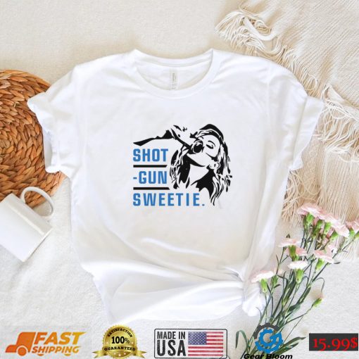 Kyle Larson’s Wife Shotgun Sweetie Ladies Boyfriend Shirt