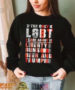 Liberty Guns Beer Trump shirt