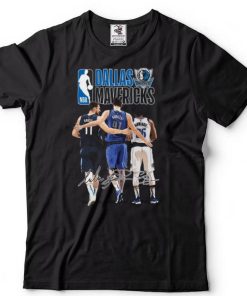 Luka Doncic #77 Dirk Nowitzki #41 Spencer Dinwiddie #26 Dallas Mavericks t shirt