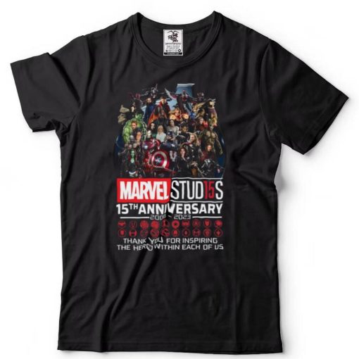Marvel Studios 2008 2023 Memories t Shirt
