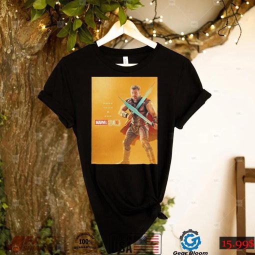 Marvel stud10s the first ten years thor more than a god shirt