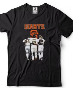 Mays, Bonds, Posey San Francisco Giants t Shirt