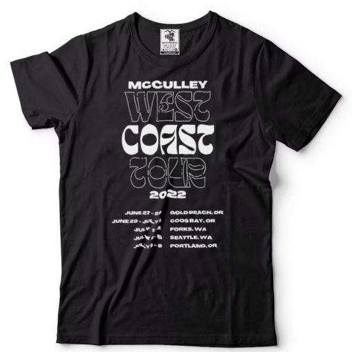 Men’s McCulley West Coast tour 2022 shirt
