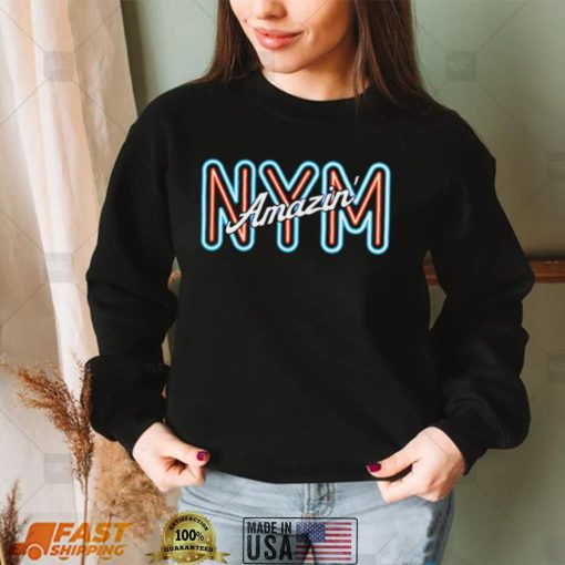 Miami NYM Amazin logo T shirt