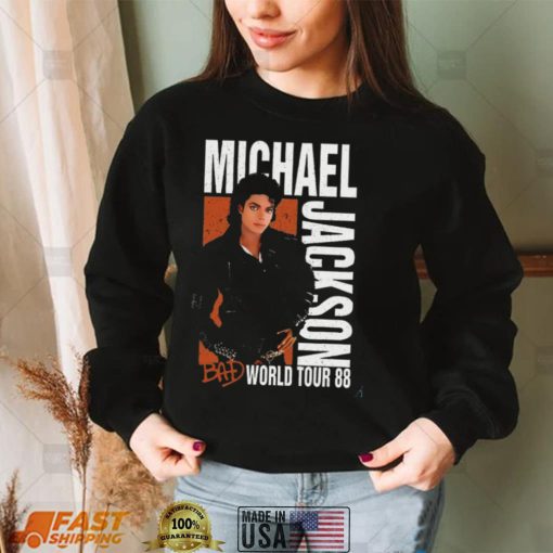 Michael Jackson Bad Tour 88 T Shirt