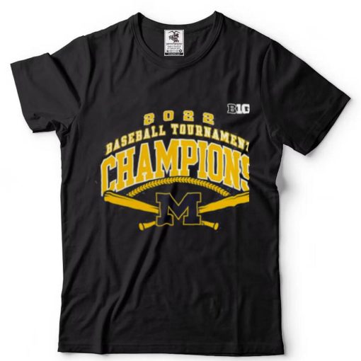 Michigan Wolverines 2022 Big 10 Baseball Champions Shirt