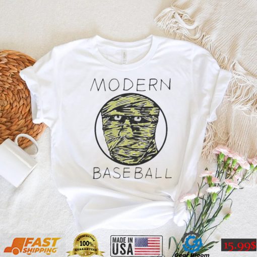 Modern baseball mummy shirts
